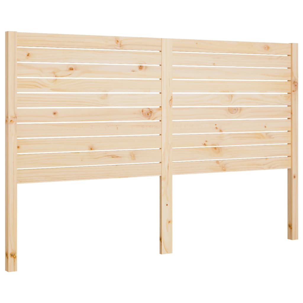 sengegærde 146x4x100 cm massivt fyrretræ