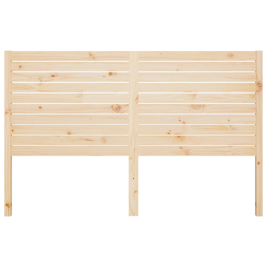 sengegærde 146x4x100 cm massivt fyrretræ