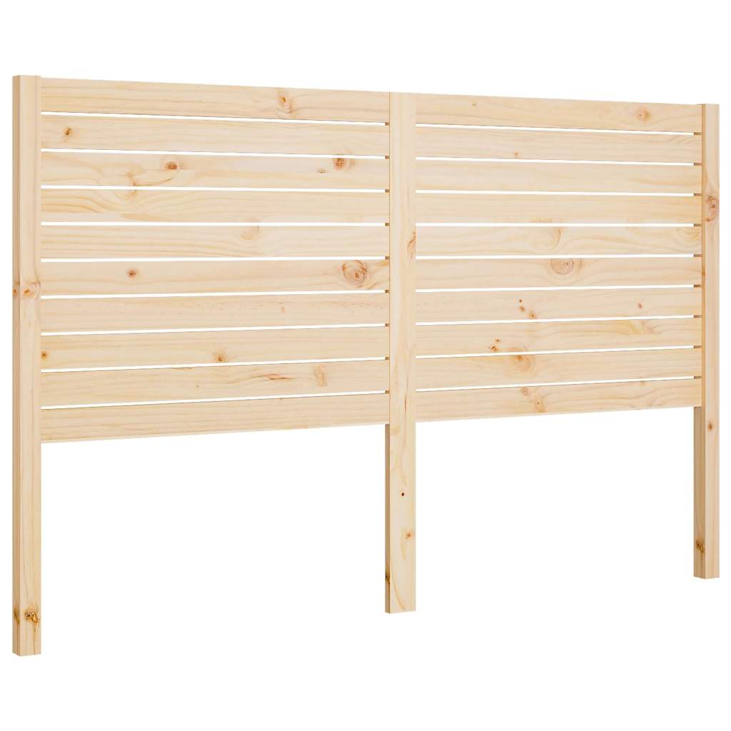 sengegærde 206x4x100 cm massivt fyrretræ