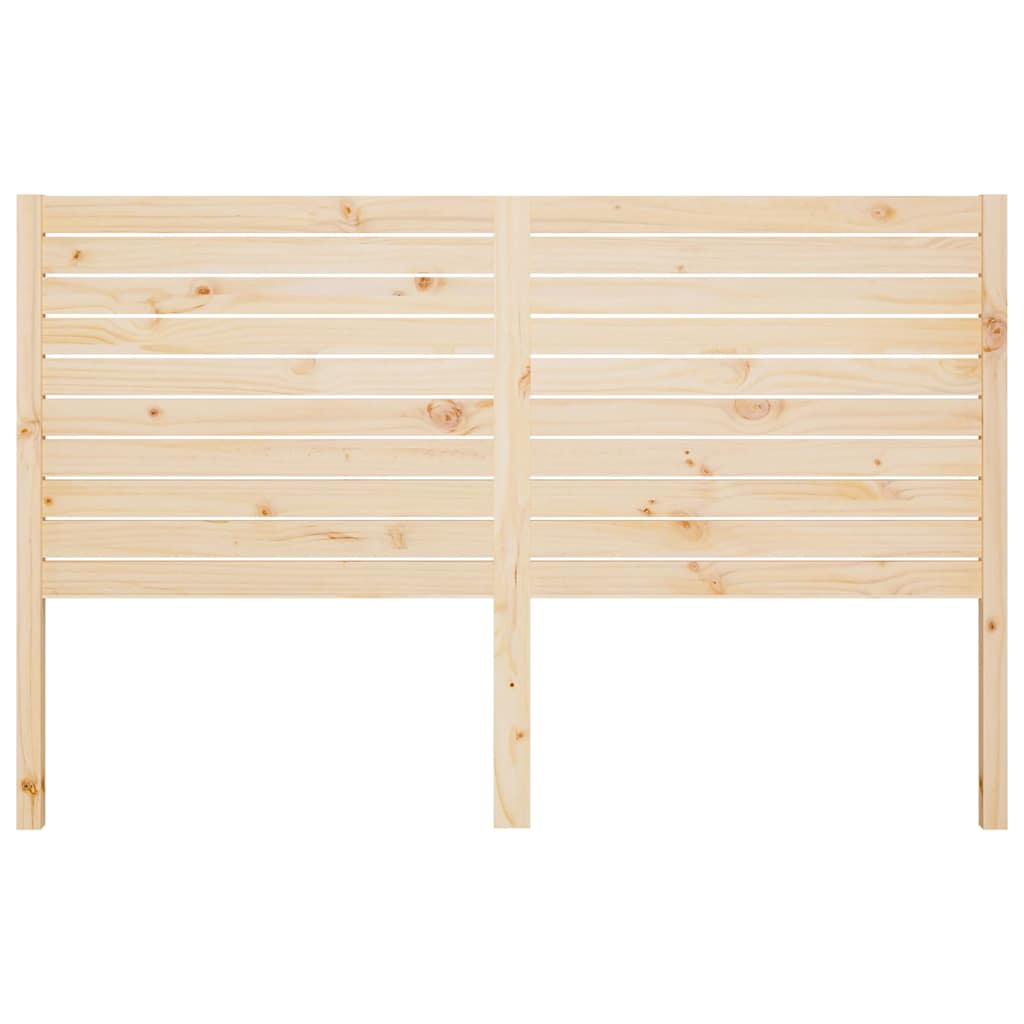 sengegærde 206x4x100 cm massivt fyrretræ
