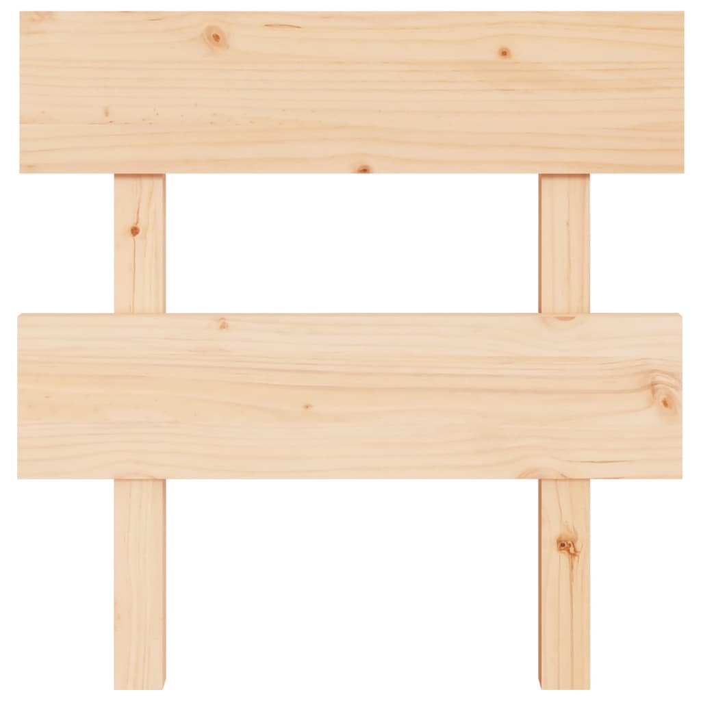 sengegærde 93,5x3x81 cm massivt fyrretræ