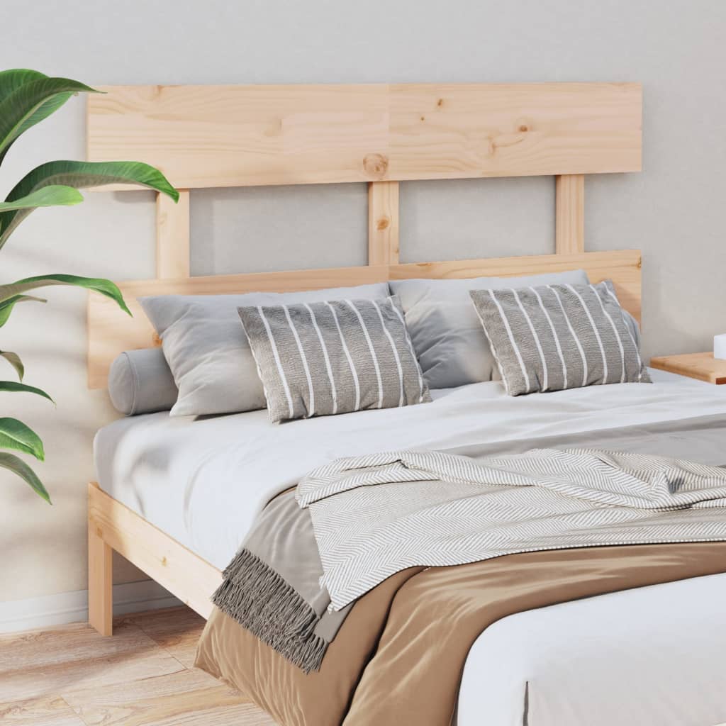 sengegærde 124x3x81 cm massivt fyrretræ