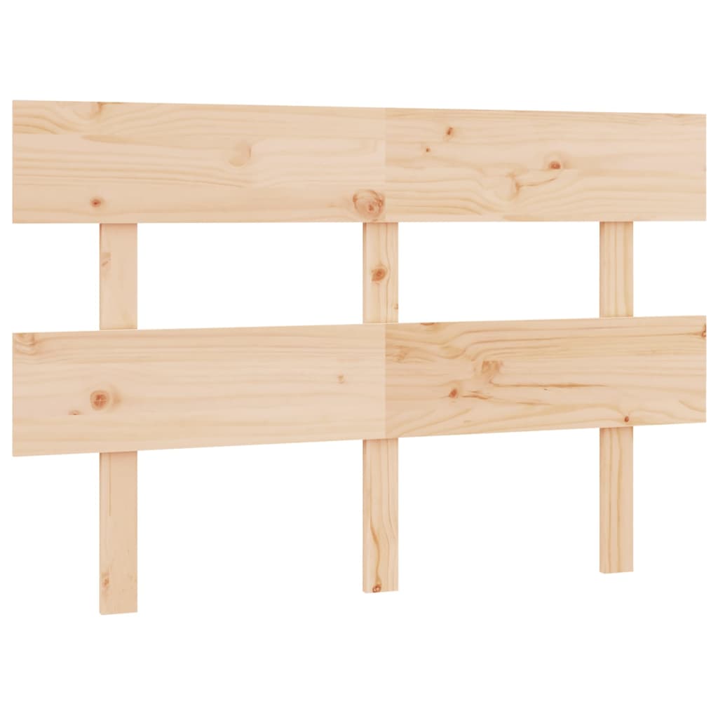 sengegærde 144x3x81 cm massivt fyrretræ
