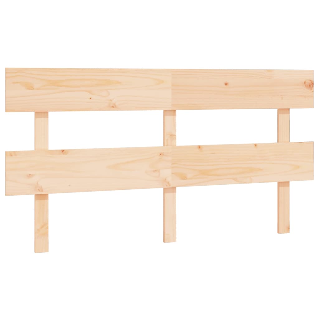 sengegærde 154x3x81 cm massivt fyrretræ