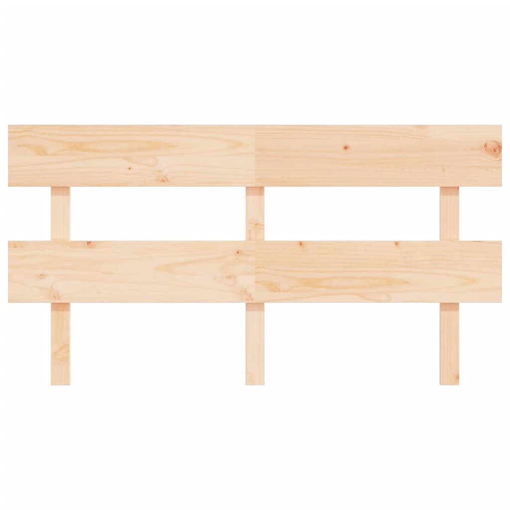 sengegærde 154x3x81 cm massivt fyrretræ