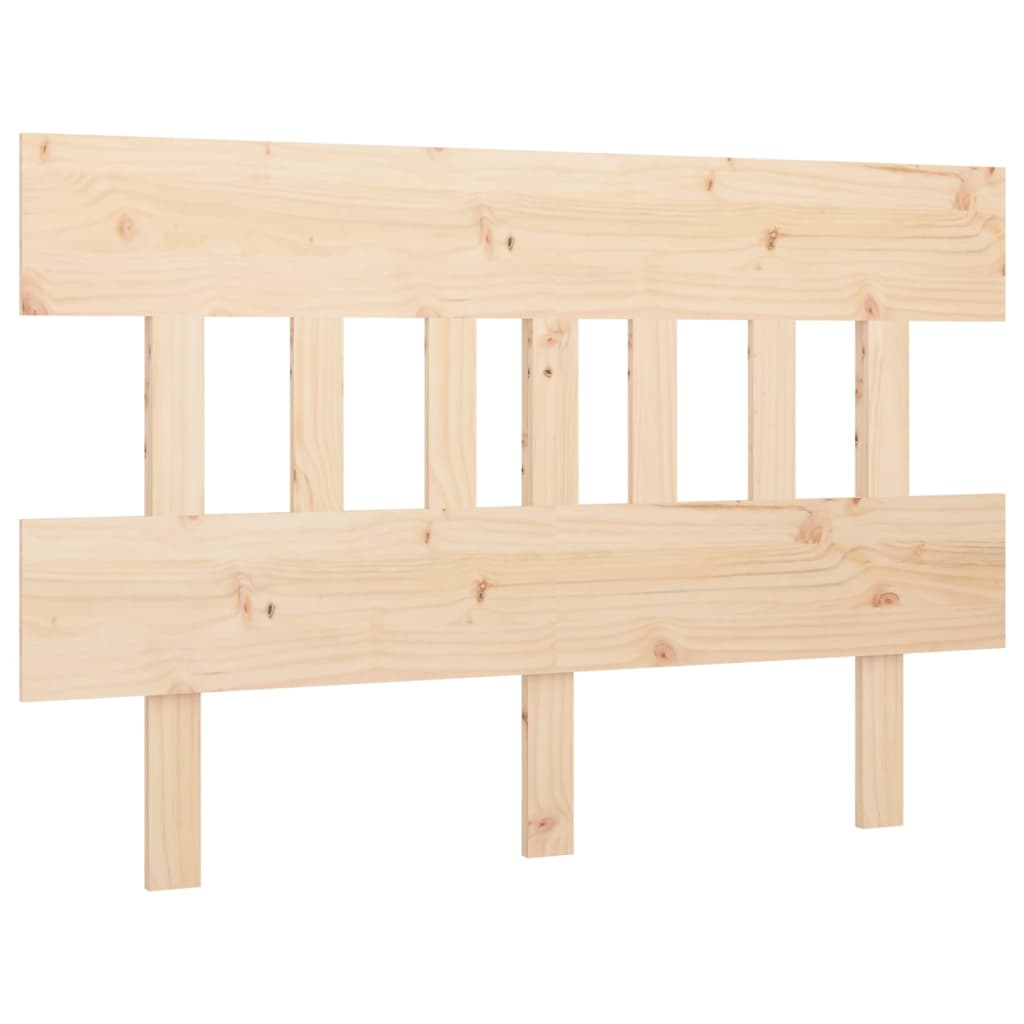 sengegærde 123,5x3x81 cm massivt fyrretræ