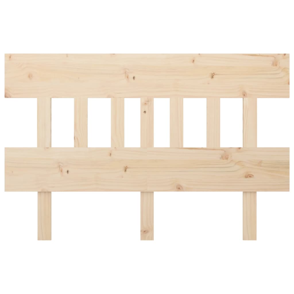 sengegærde 203,5x3x81 cm massivt fyrretræ