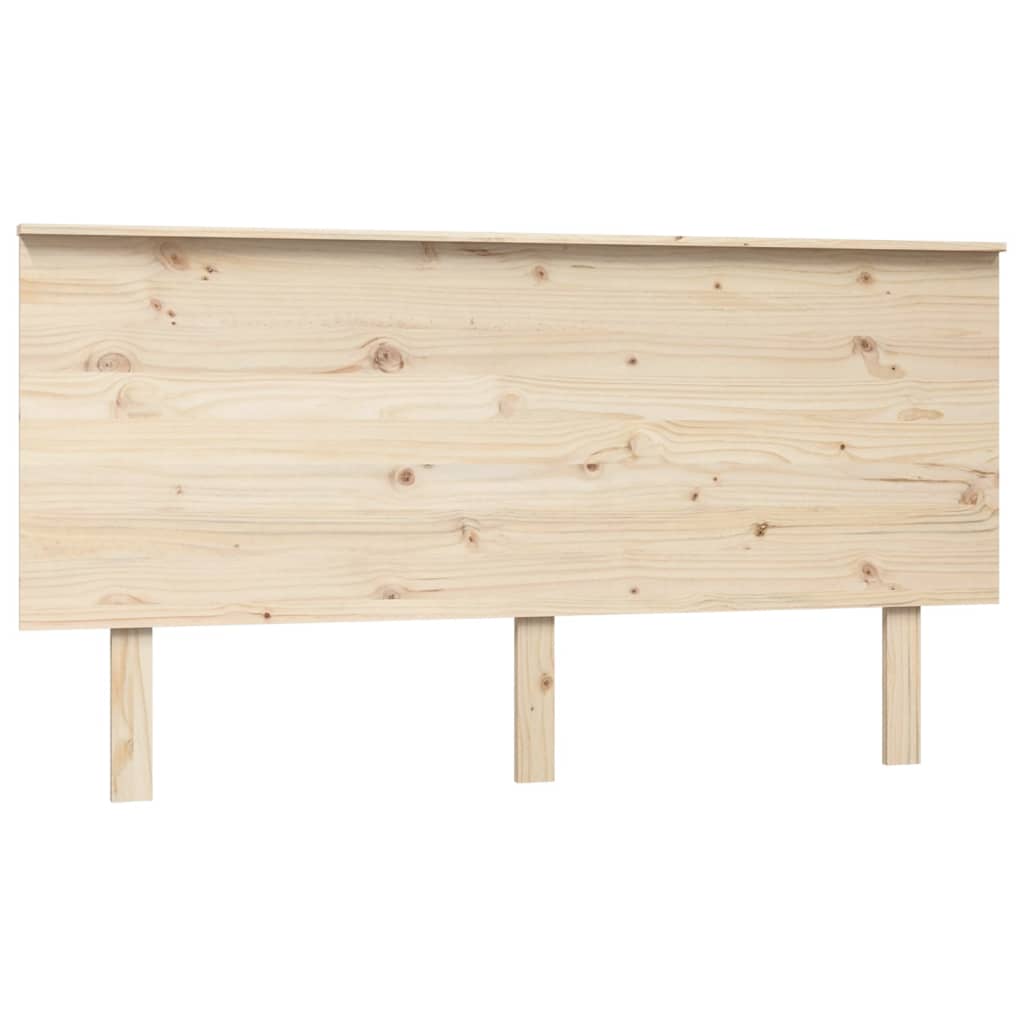 sengegærde 154x6x82,5 cm massivt fyrretræ