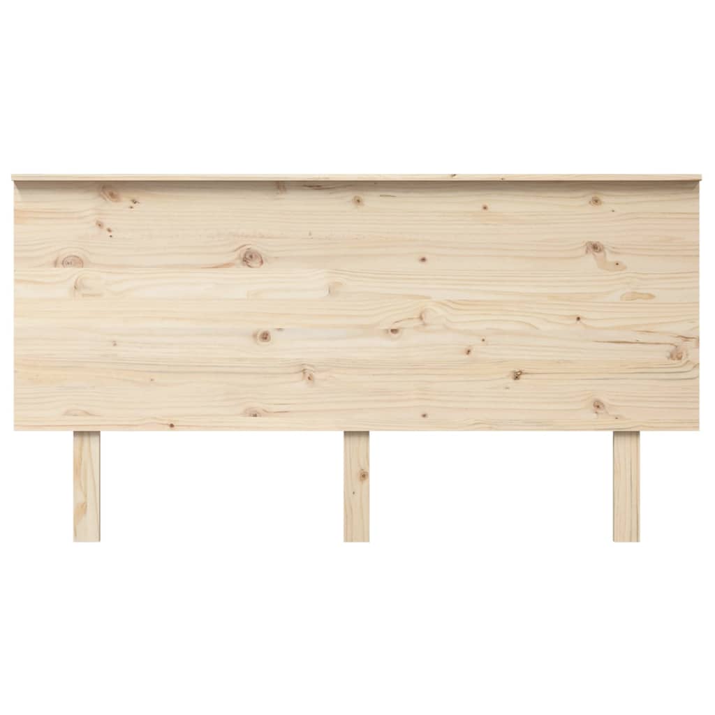sengegærde 154x6x82,5 cm massivt fyrretræ