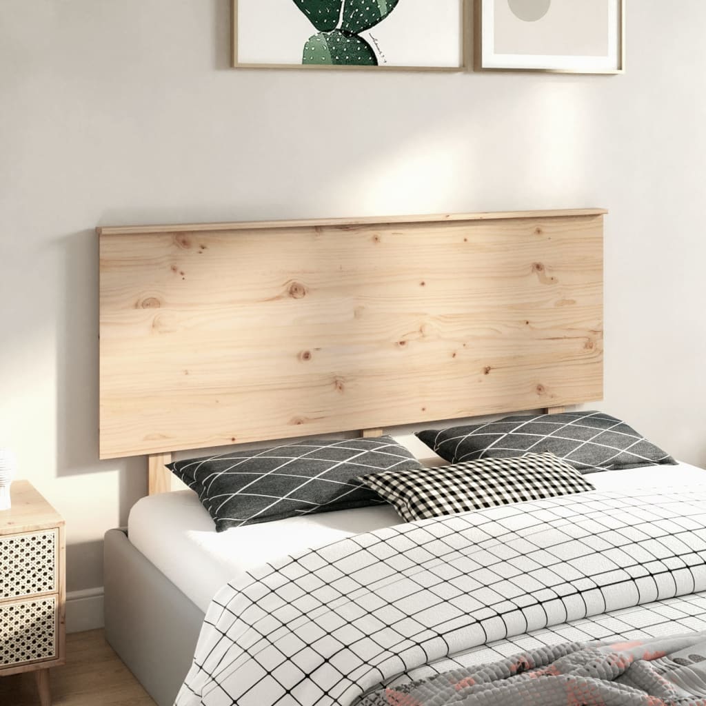 sengegærde 154x6x82,5 cm massivt fyrretræ