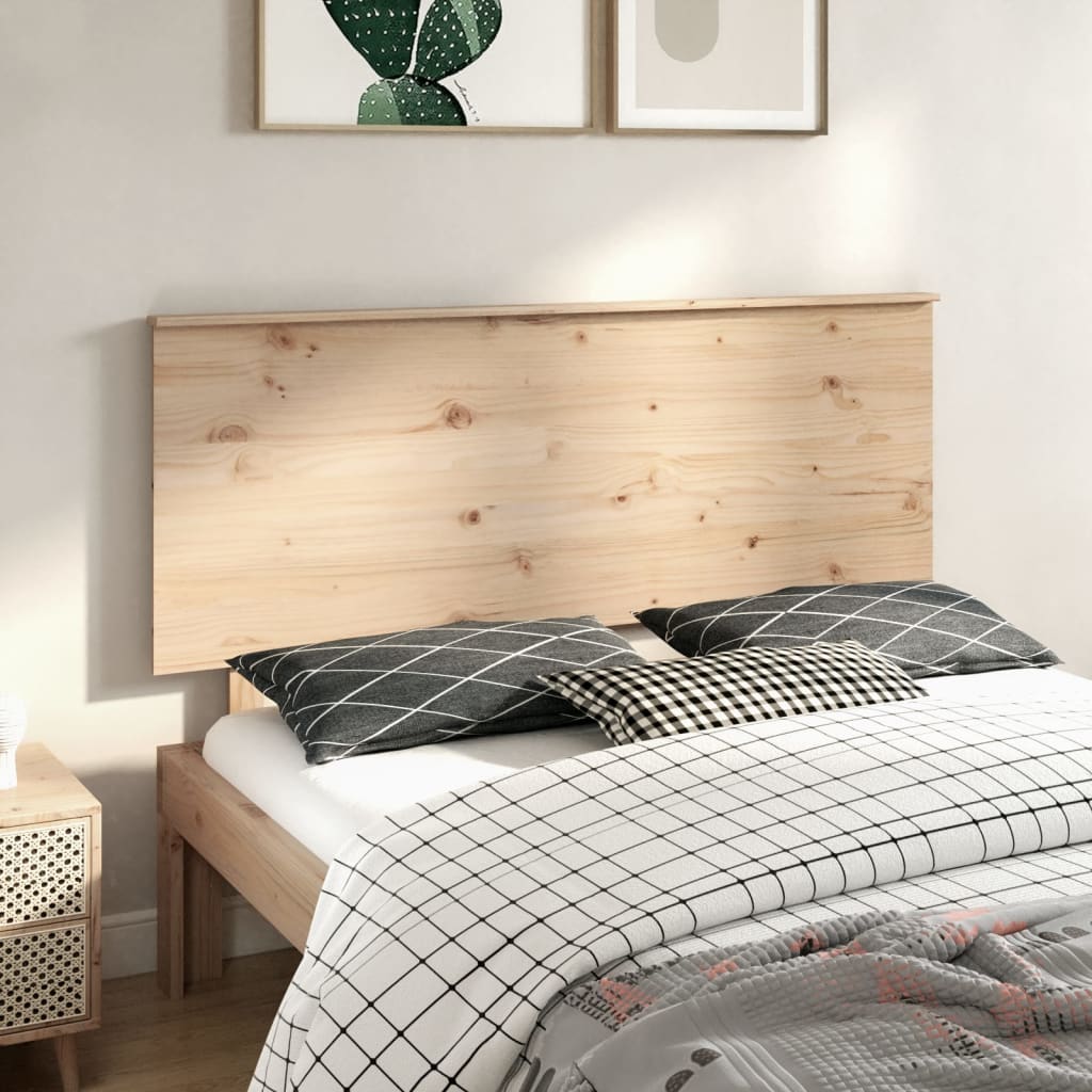 sengegærde 154x6x82,5 cm massivt fyrretræ