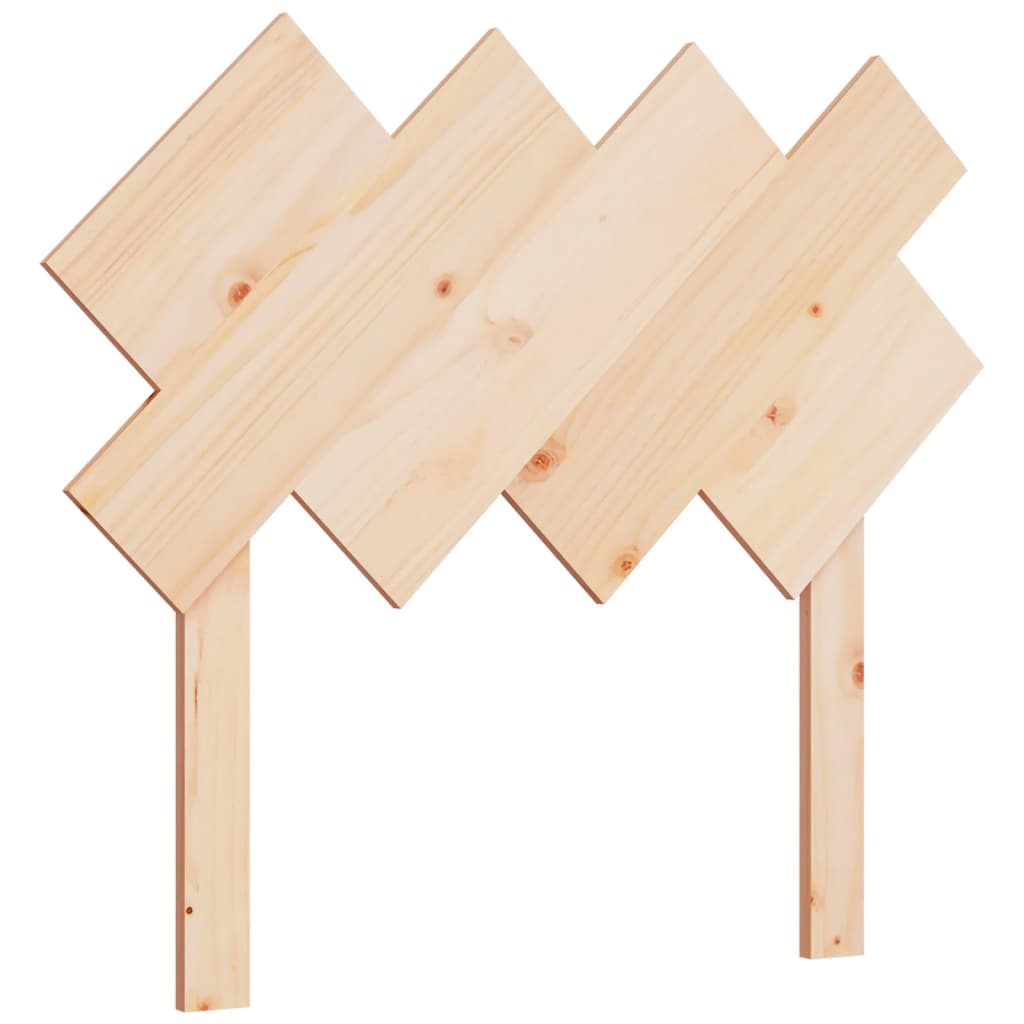 sengegærde 92x3x81 cm massivt fyrretræ