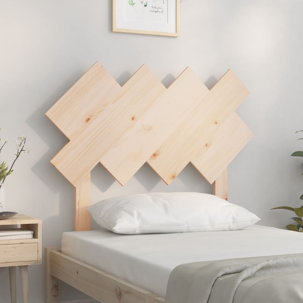 sengegærde 92x3x81 cm massivt fyrretræ
