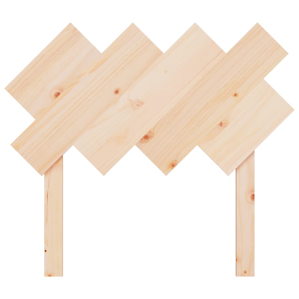 sengegærde 92x3x81 cm massivt fyrretræ