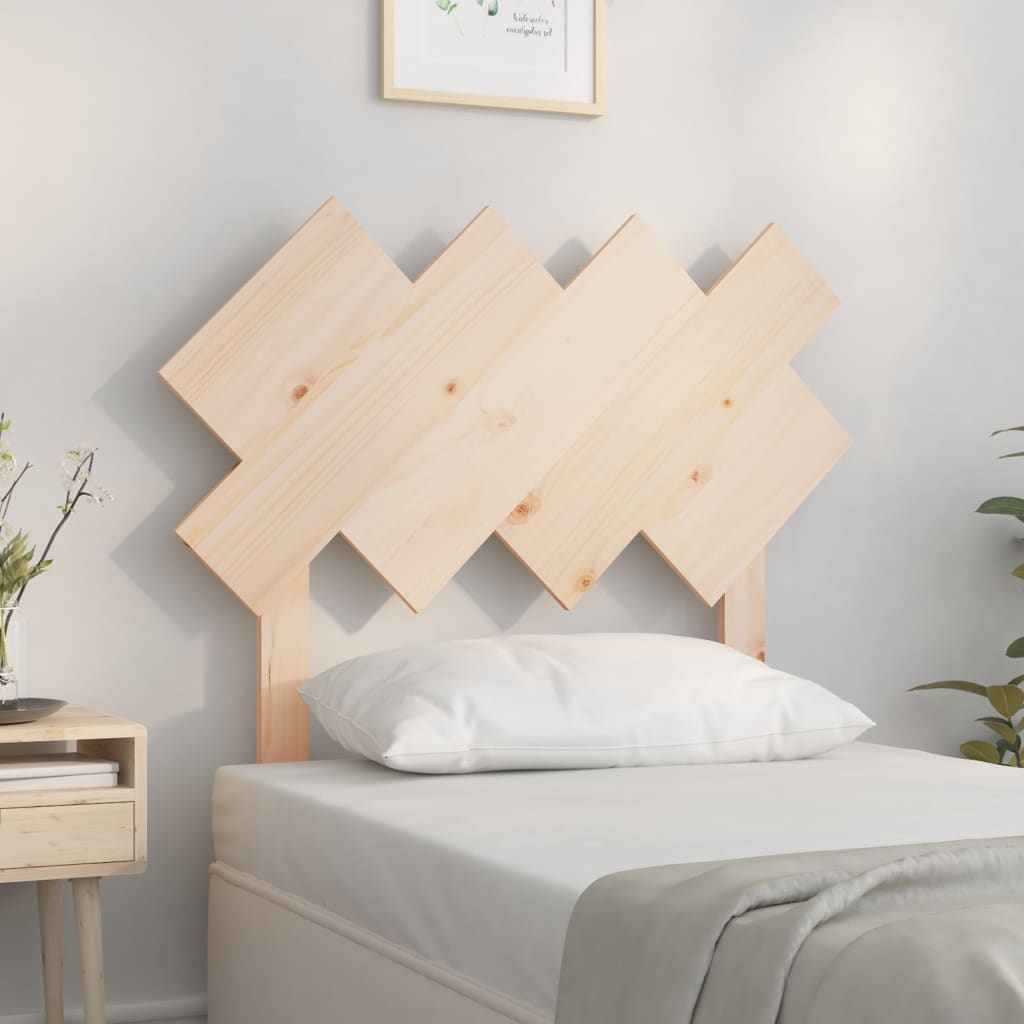 sengegærde 92x3x81 cm massivt fyrretræ