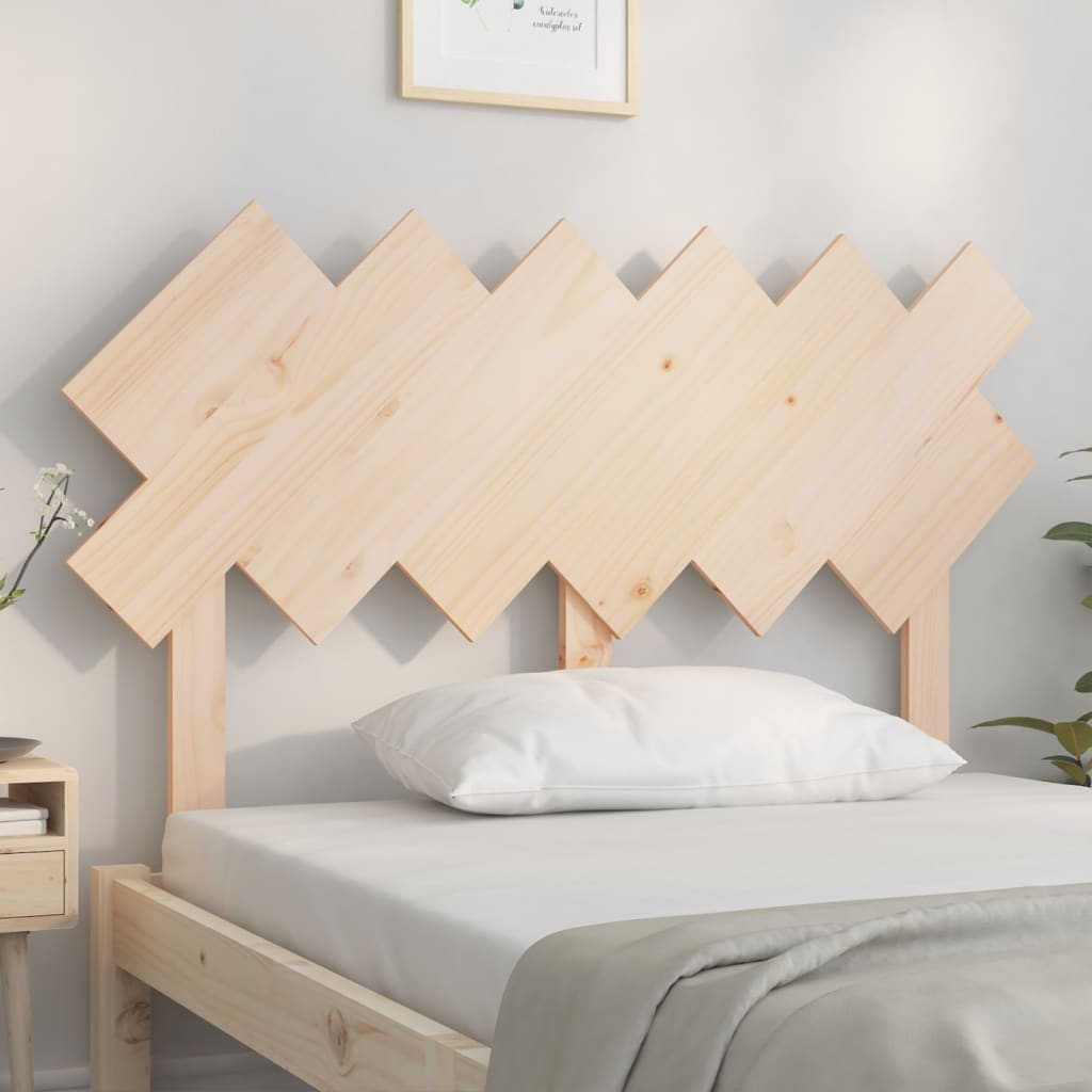 sengegærde 122,5x3x80,5 cm massivt fyrretræ