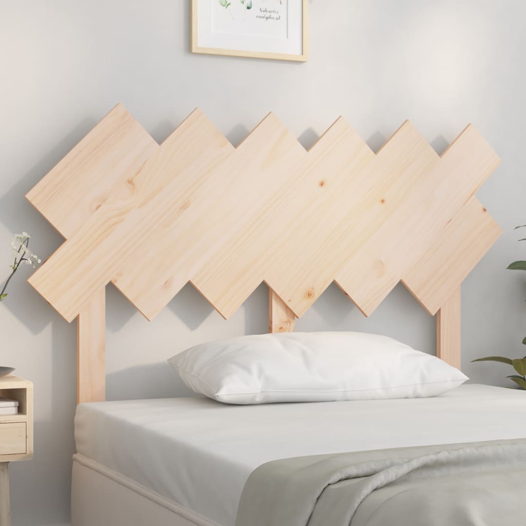 sengegærde 122,5x3x80,5 cm massivt fyrretræ