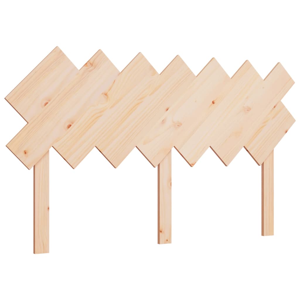 sengegærde 151,5x3x81 cm massivt fyrretræ