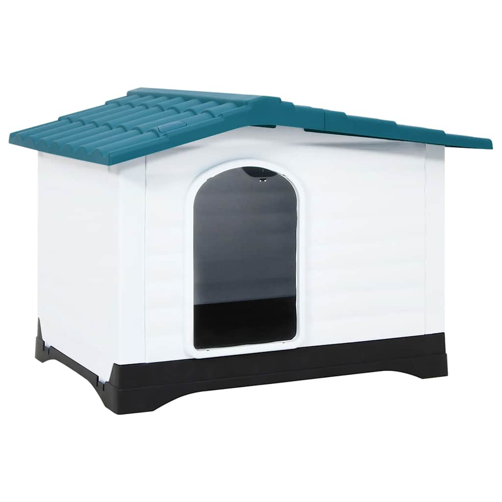 hundehus 90,5x68x66 cm polypropylen blå