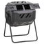 kompostbeholder til have 73x64x95 cm 160 l sort