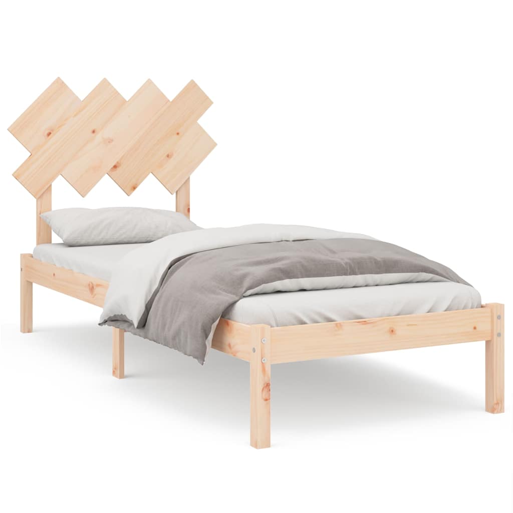 sengeramme 90x190 cm Single massivt træ