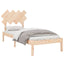 sengeramme 90x190 cm Single massivt træ