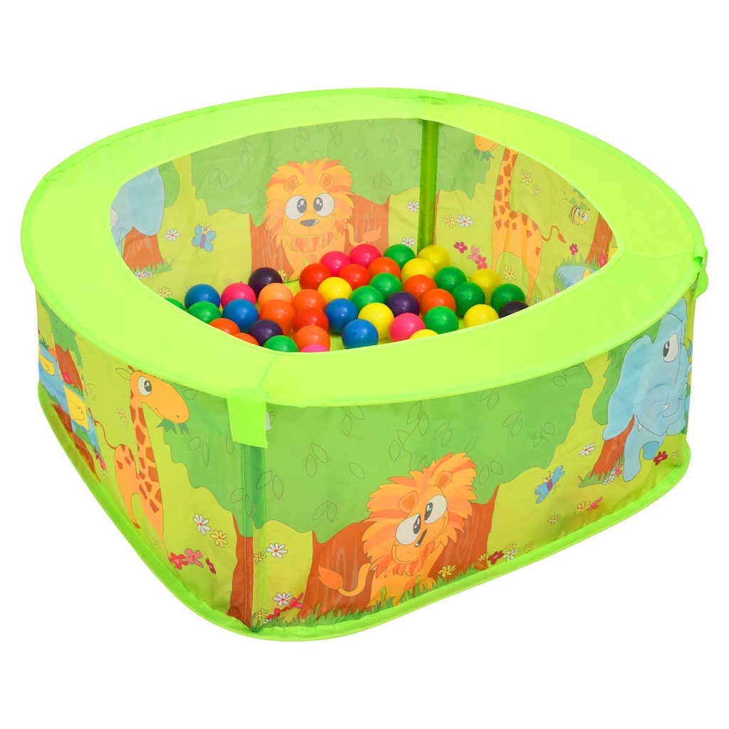boldgrav med 300 bolde 75x75x32 cm