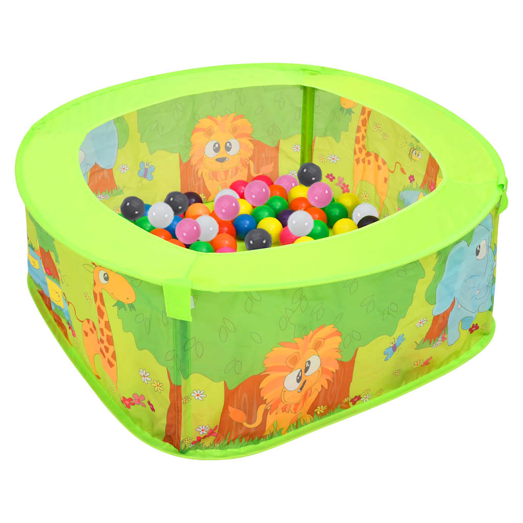 boldgrav med 300 bolde 75x75x32 cm