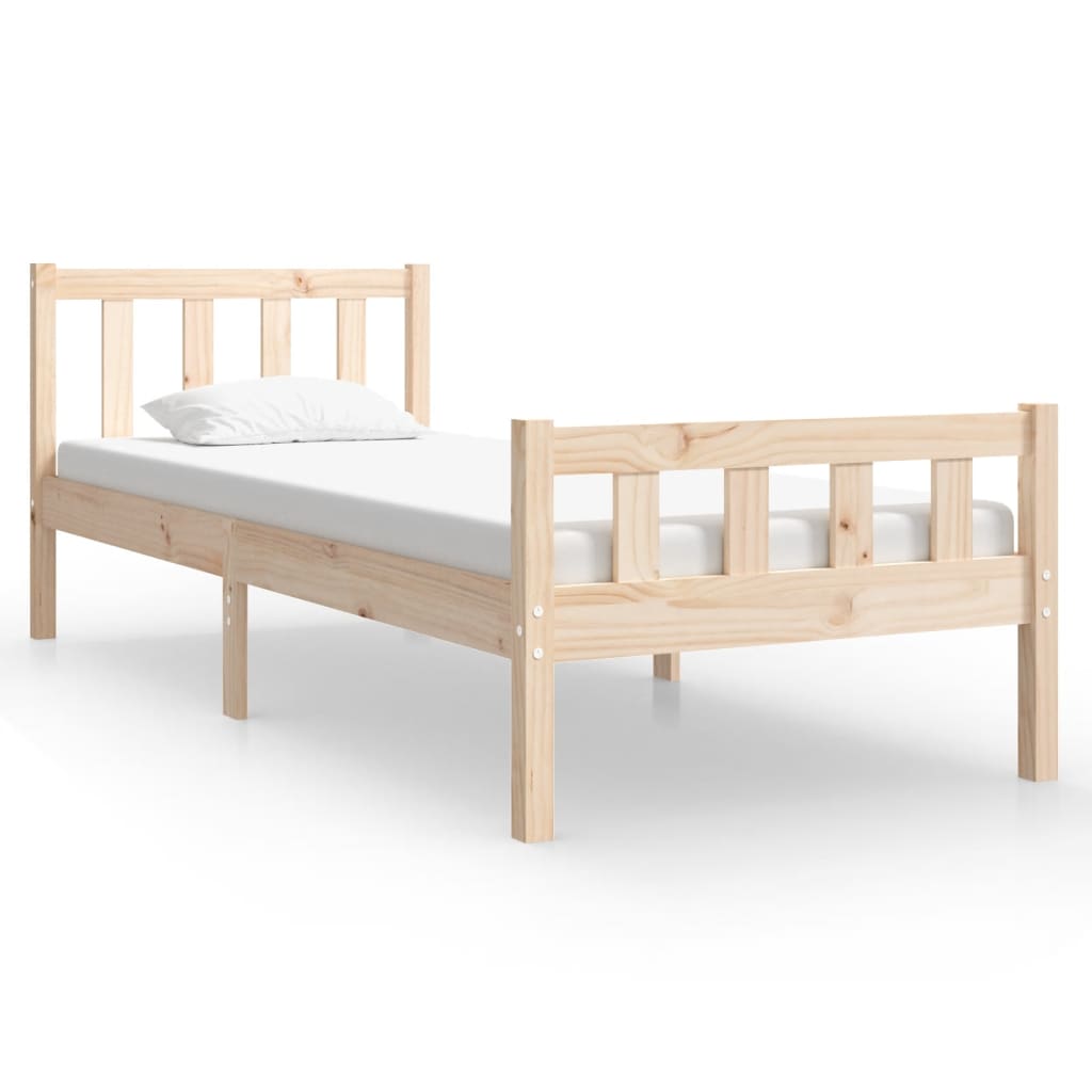 sengeramme 90x190 cm massivt træ