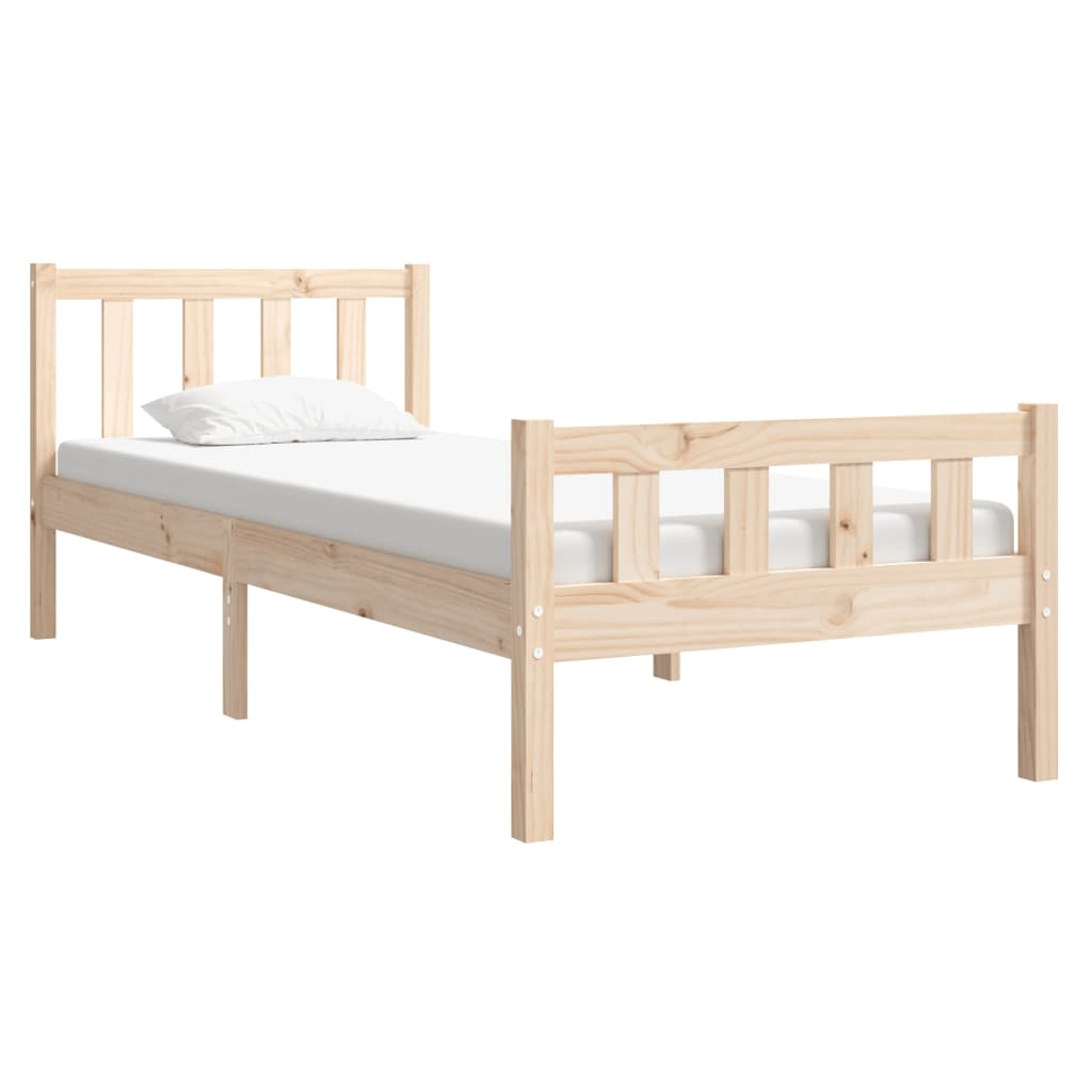 sengeramme 90x190 cm massivt træ