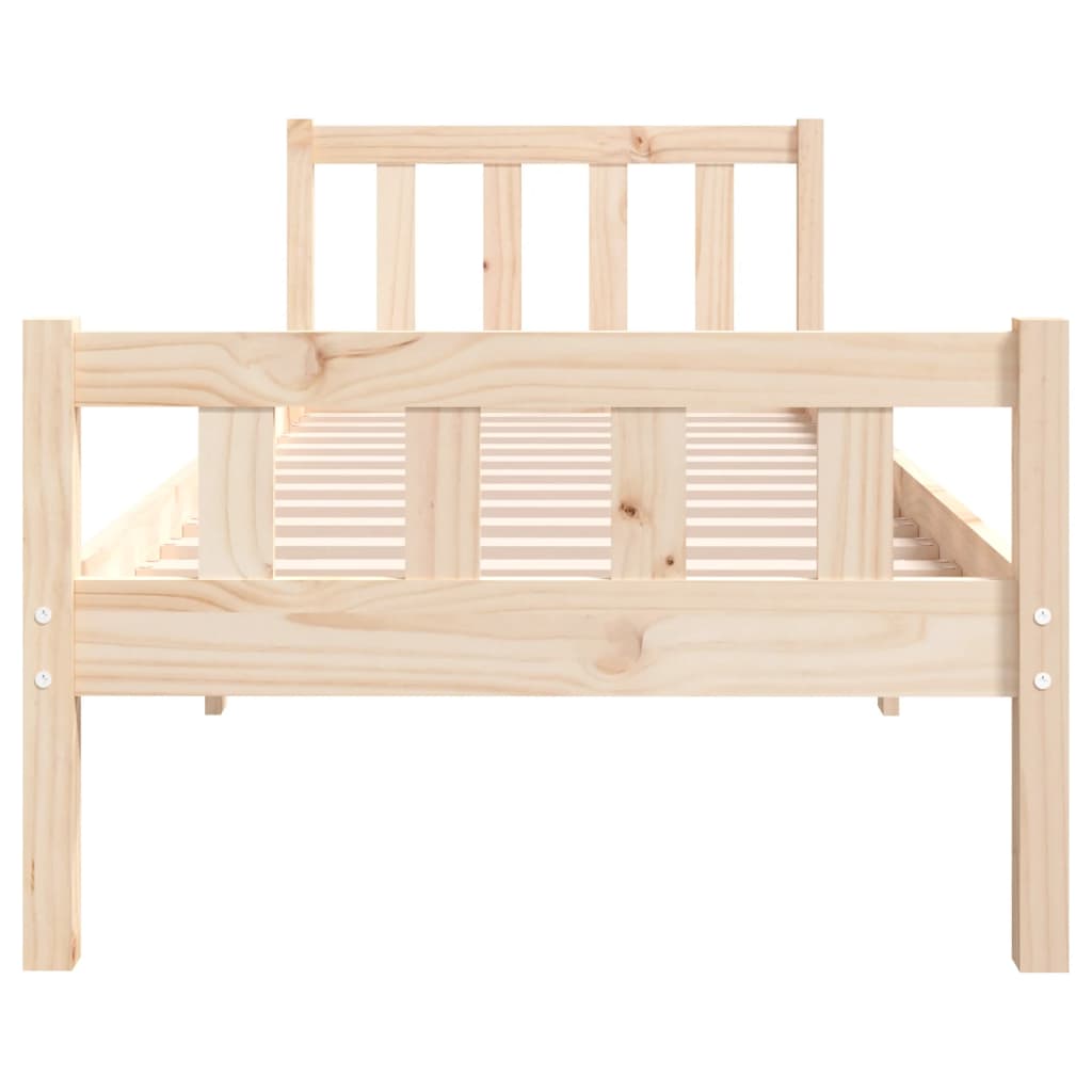 sengeramme 90x190 cm massivt træ