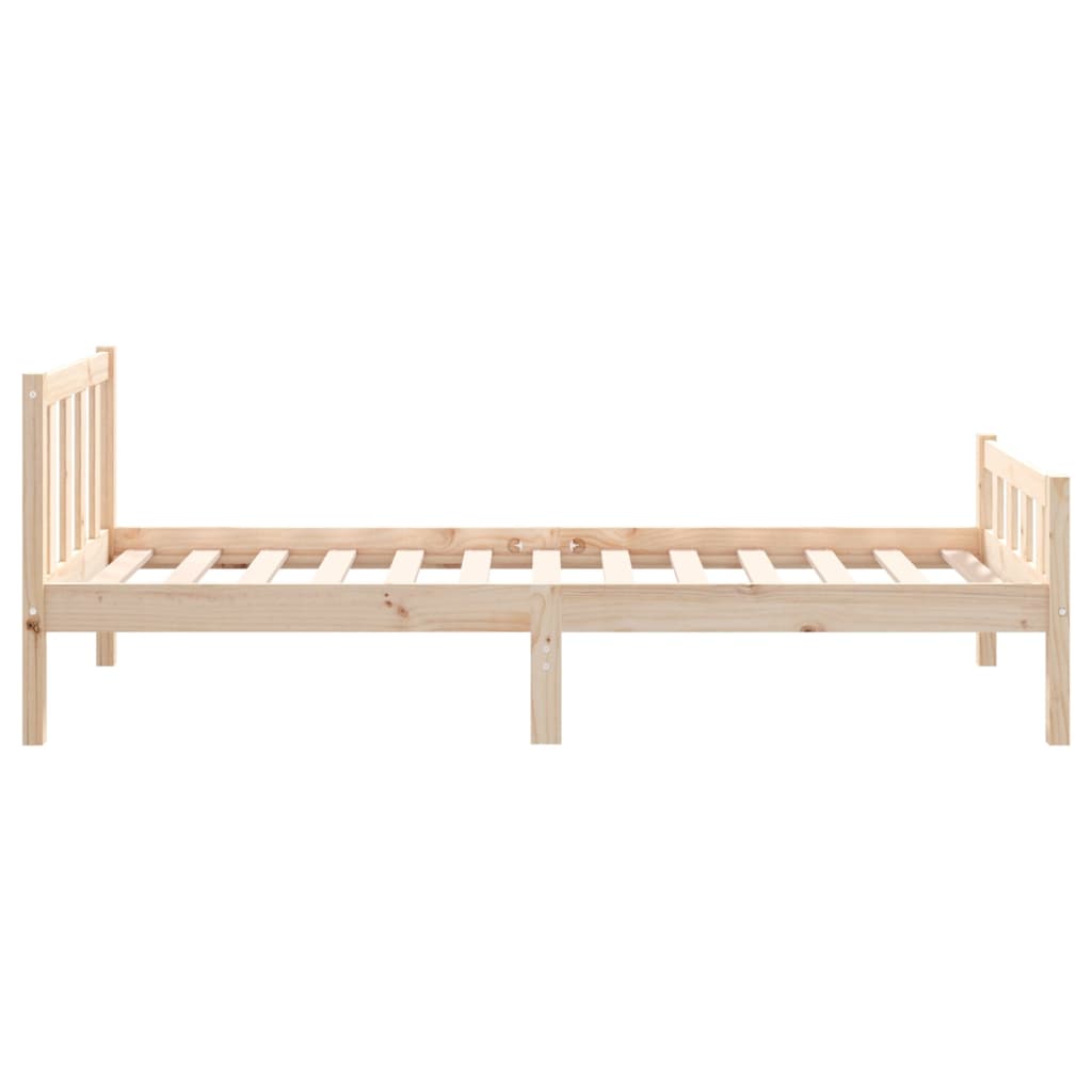 sengeramme 90x190 cm massivt træ