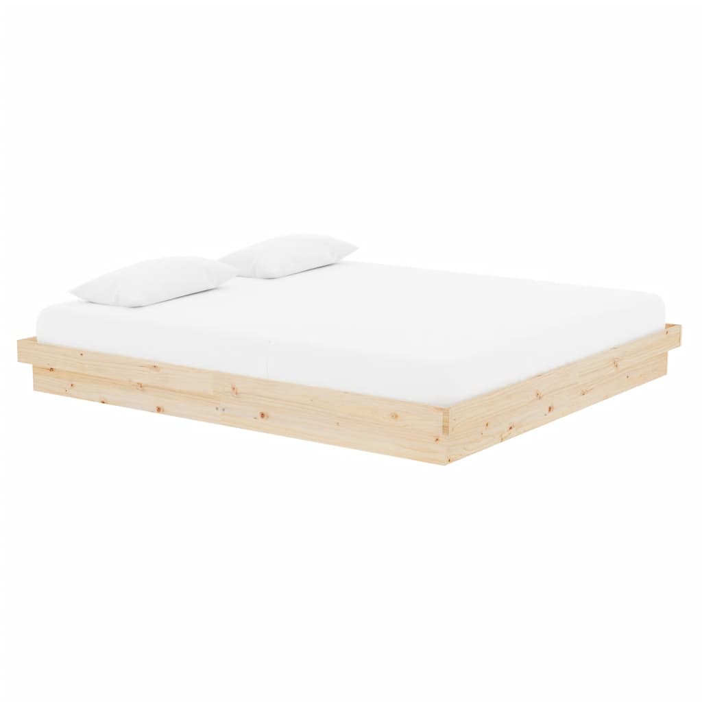 sengeramme 180x200 cm massivt fyrretræ