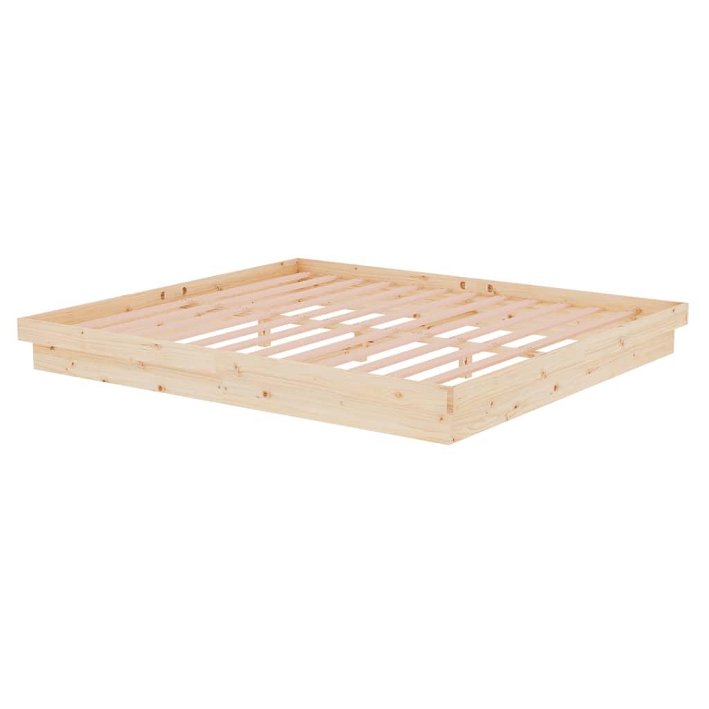 sengeramme 180x200 cm massivt fyrretræ