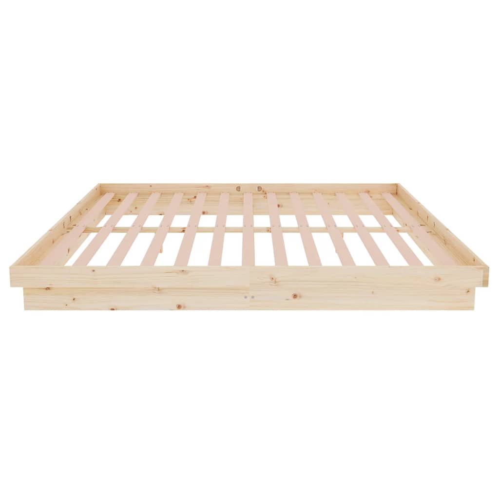 sengeramme 180x200 cm massivt fyrretræ