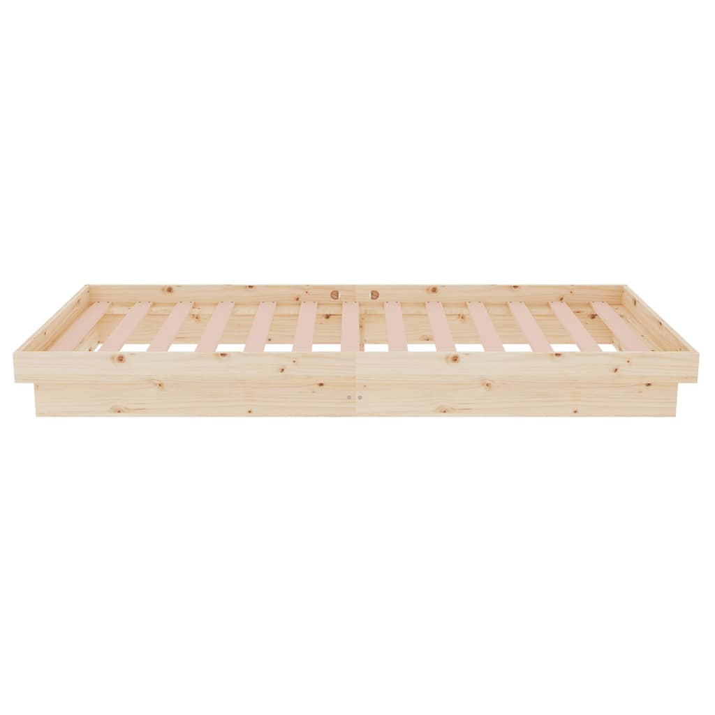 sengeramme 75x190 cm massivt træ