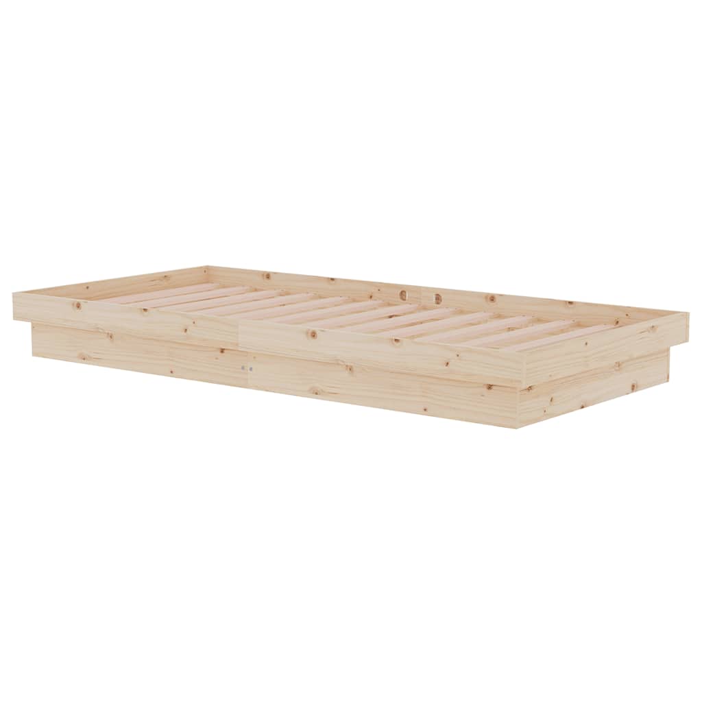 sengeramme 90x190 cm massivt træ