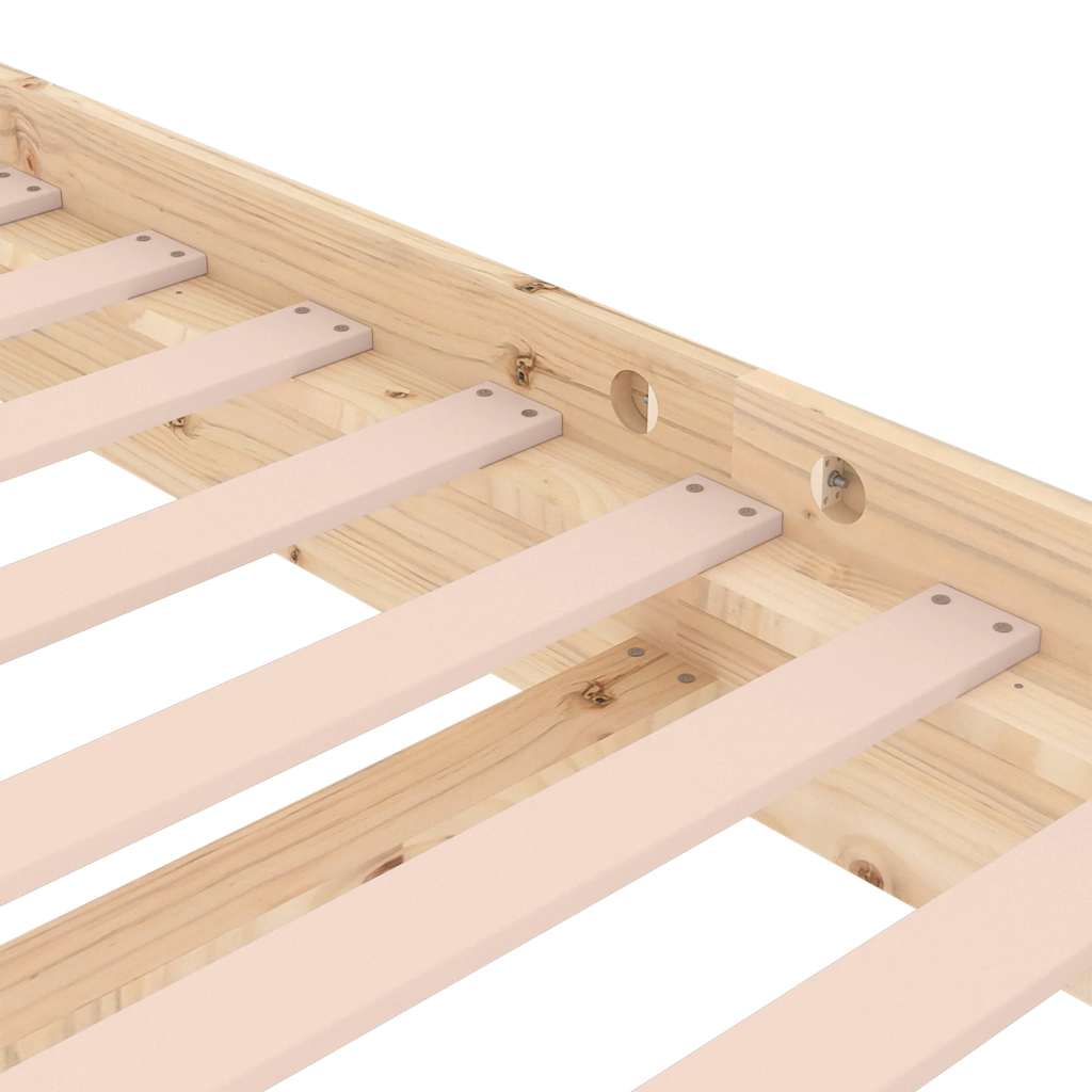 sengeramme 90x190 cm massivt træ