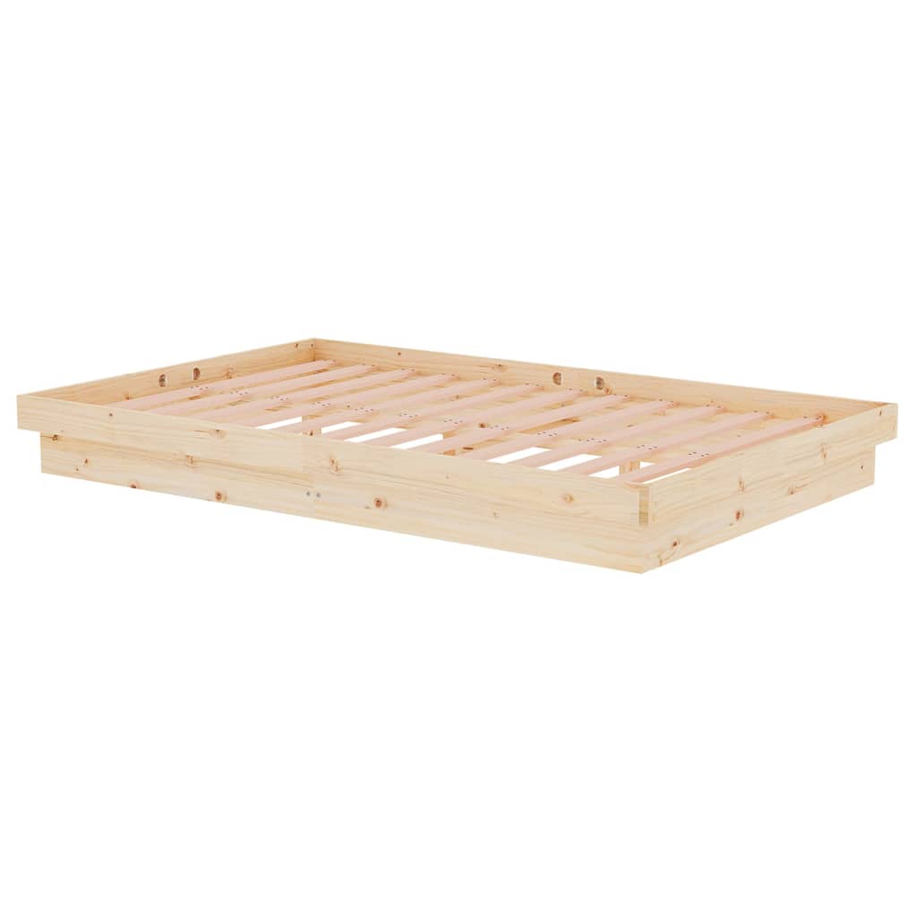 sengeramme 120x190 cm massivt træ