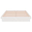 sengeramme 120x190 cm Small Double massivt træ hvid