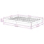 sengeramme 120x190 cm Small Double massivt træ gyldenbrun