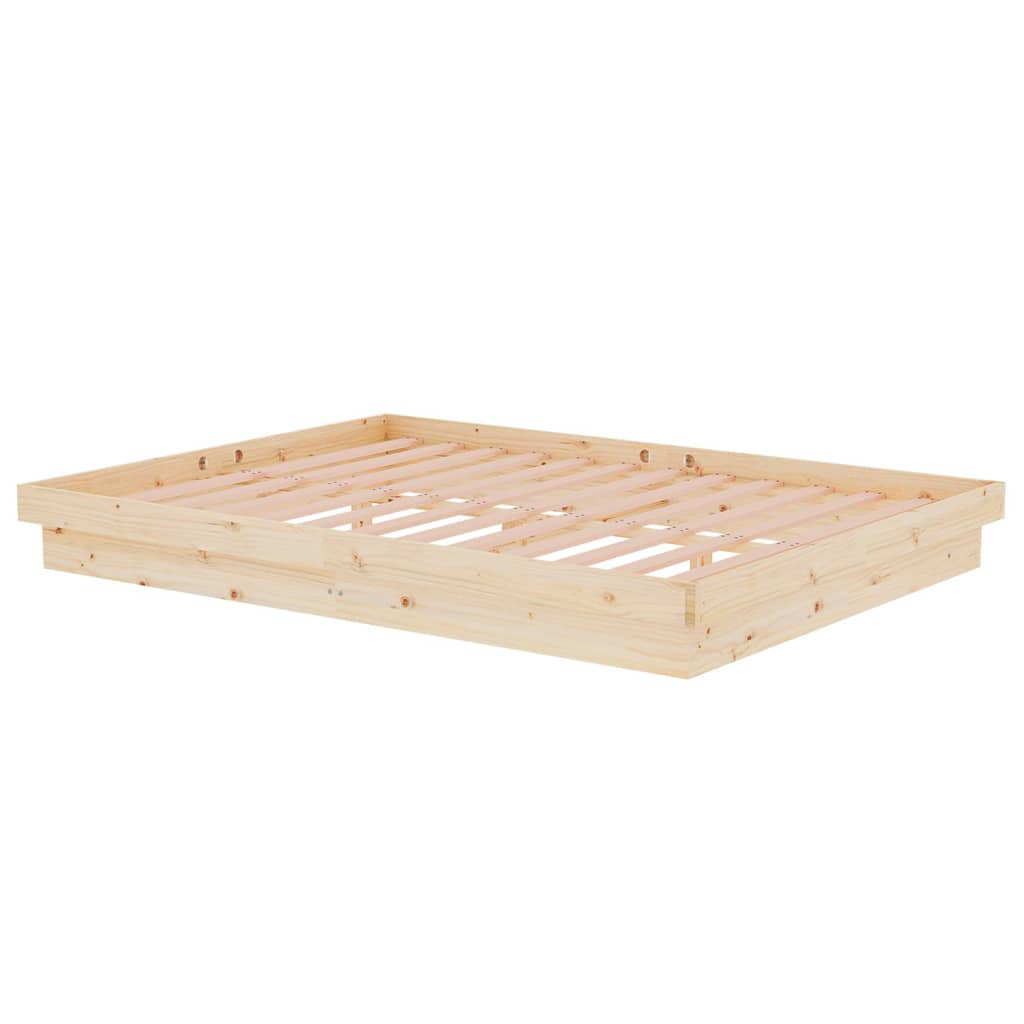 sengeramme 140x190 cm massivt træ