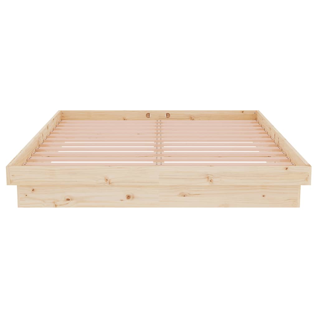 sengeramme 140x190 cm massivt træ
