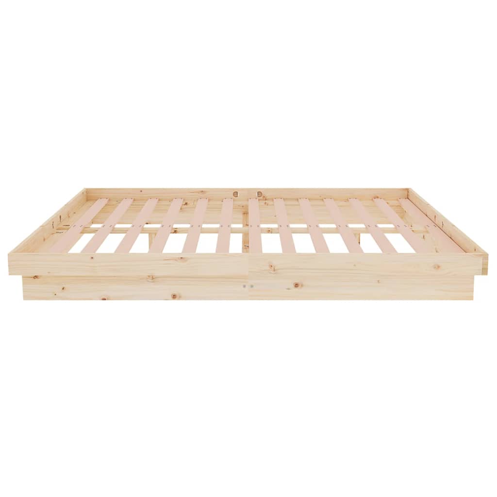 sengeramme 140x190 cm massivt træ