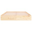 sengeramme 150x200 cm massivt træ
