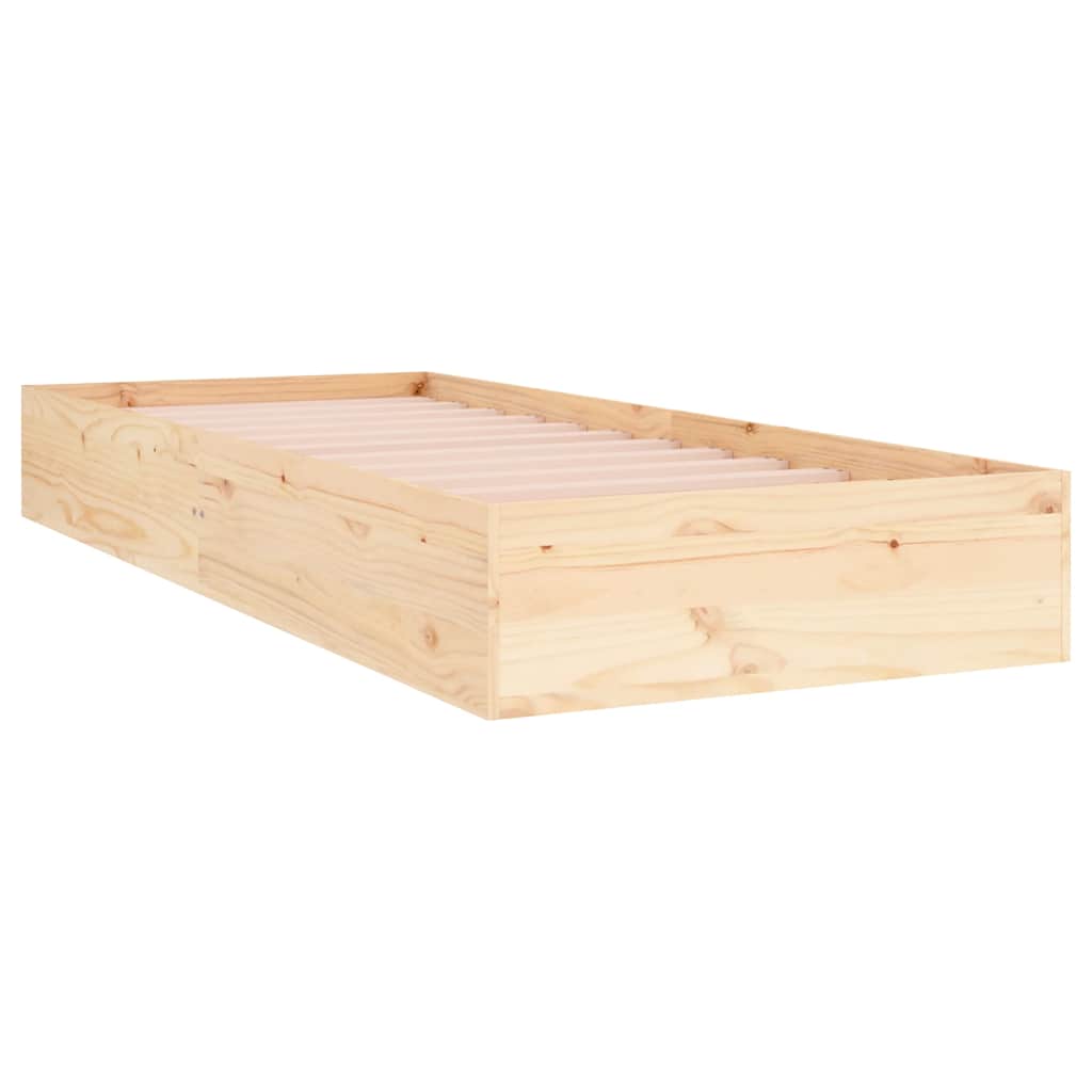 sengeramme 75x190 cm massivt træ