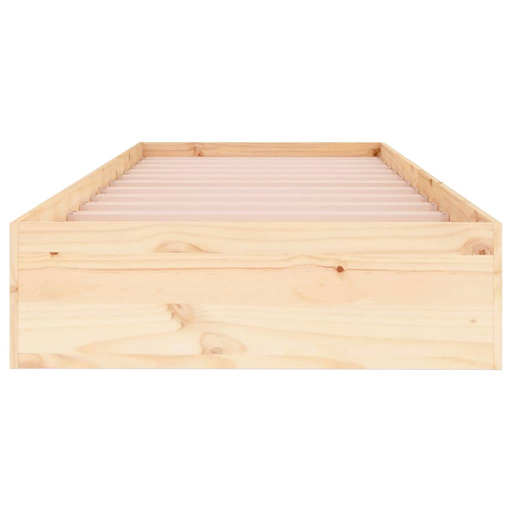 sengeramme 75x190 cm massivt træ