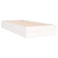 sengeramme 75x190 cm Small Single massivt træ hvid