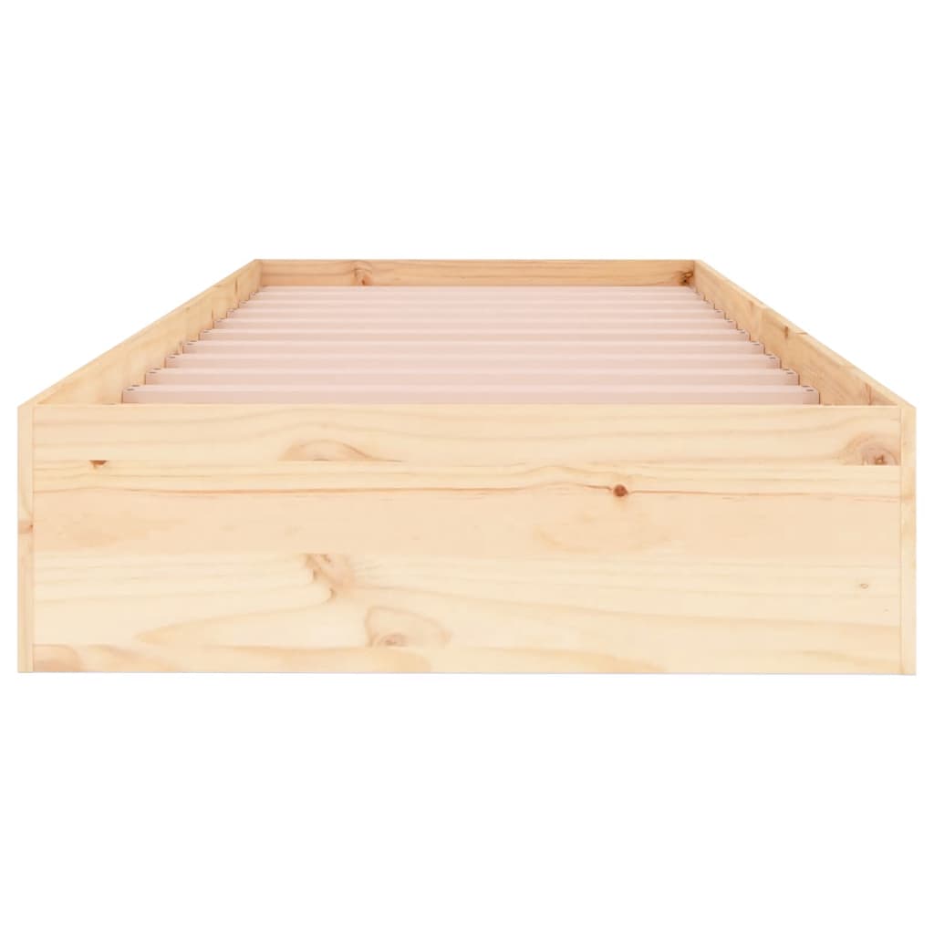 sengeramme 90x190 cm massivt træ