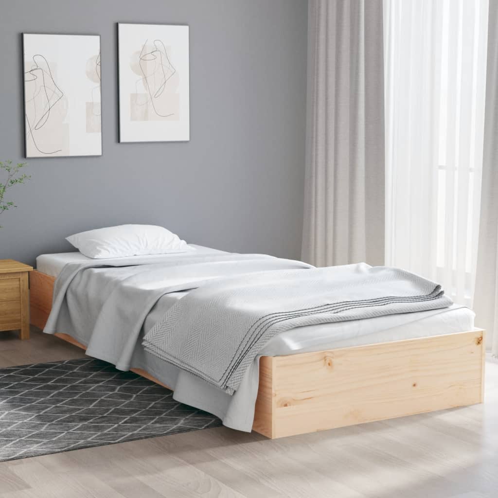 sengeramme 90x190 cm massivt træ